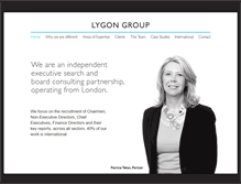 Tablet Screenshot of lygongroup.com